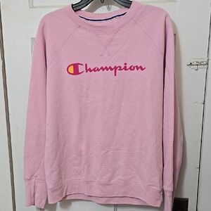 Champion Pink Sweatshirt Size Large Used